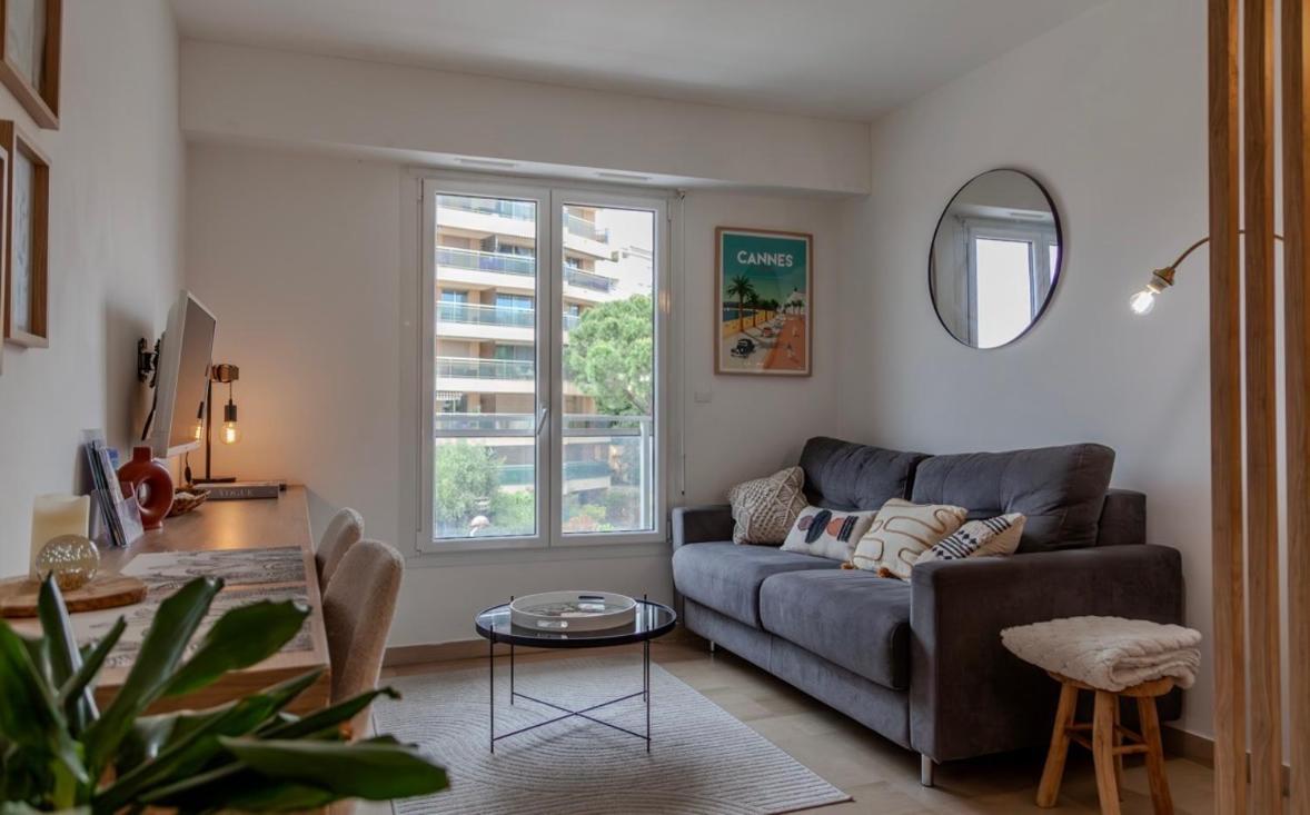 Studio Lumineux A 2 Mn A Pied De La Plage Cannes Ngoại thất bức ảnh