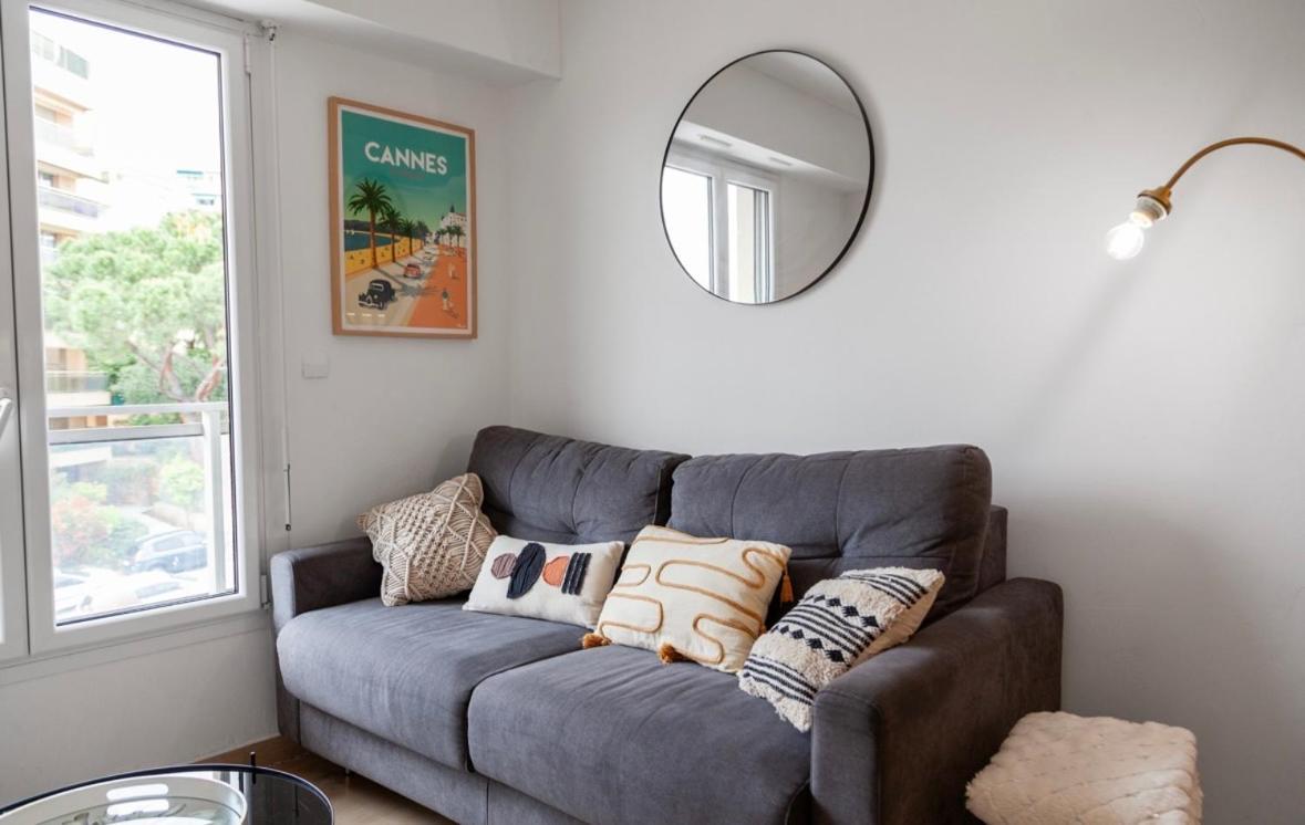 Studio Lumineux A 2 Mn A Pied De La Plage Cannes Ngoại thất bức ảnh